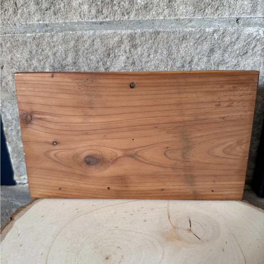 Rustic Wooden Key and Mail Organizer